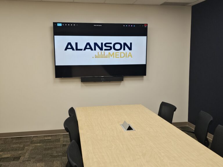 Alanson Media installation