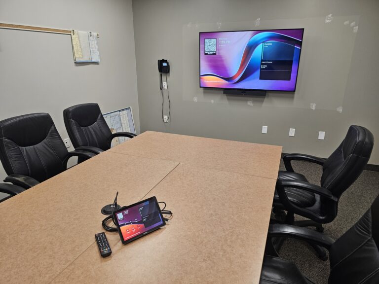 Corporate boardroom AV and presentation system, London Ontario — Alanson Media