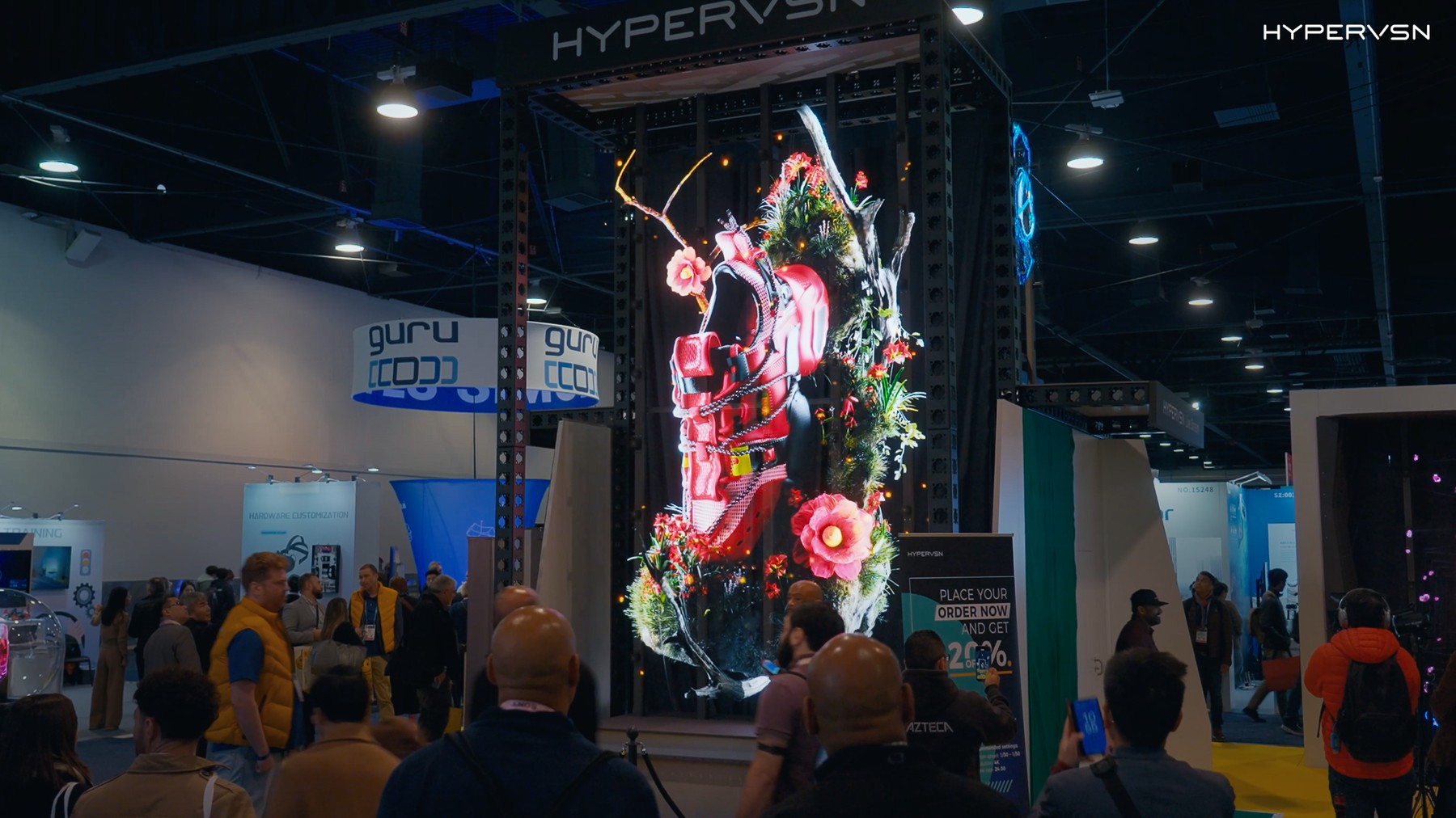 HYPERVSN holographic display