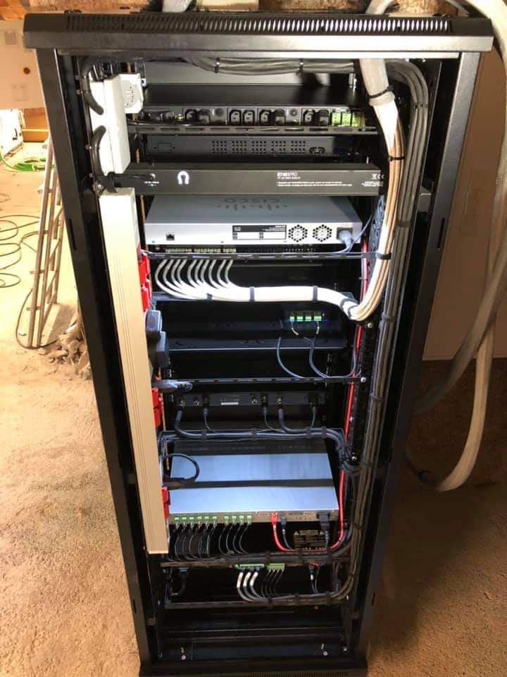 Alanson Media installation