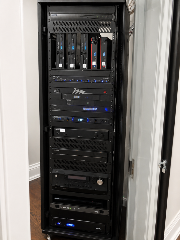 Alanson Media installation