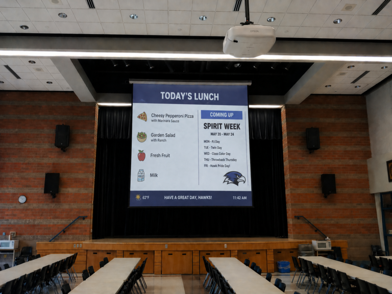 Alanson Media installation