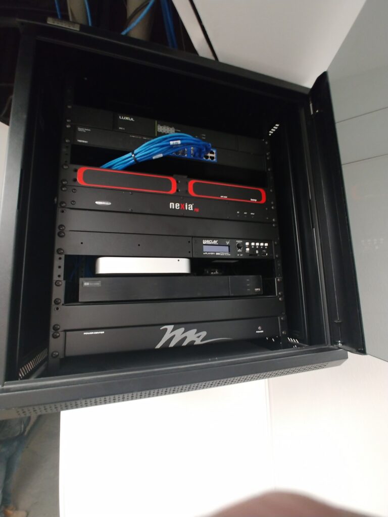 Alanson Media installation